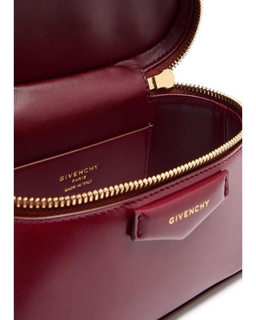 Givenchy Purple Antigona Leather Vanity Bag