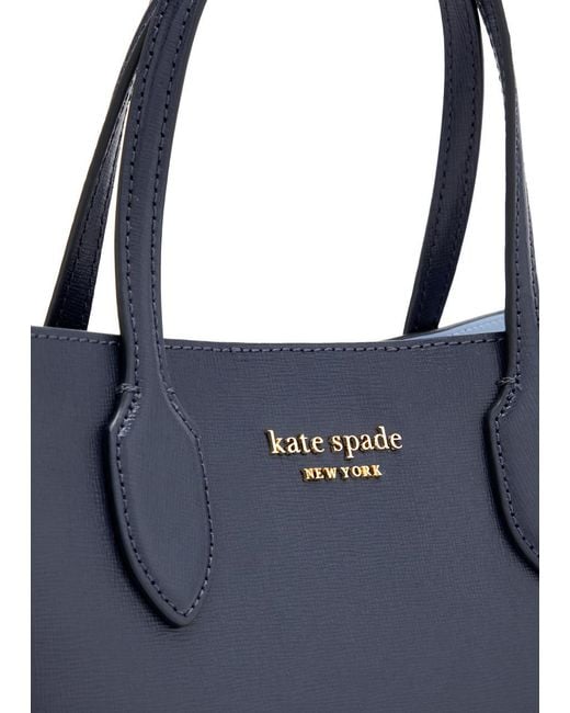 Kate Spade Blue Bleecker Medium Leather Tote