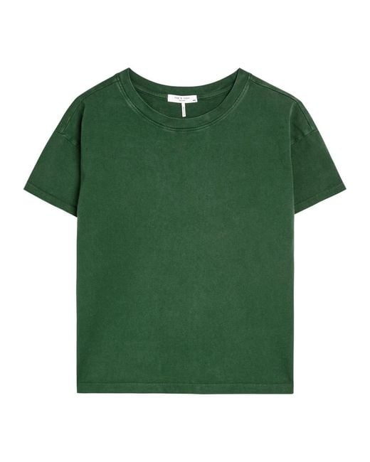 Rag & Bone Green Kelly Cotton T-Shirt