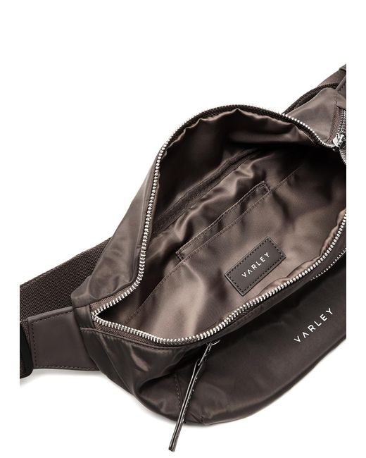 Varley Gray Lasson Nylon Belt Bag