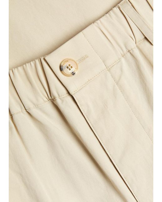FRAME Natural Straight-Leg Cotton Trousers for men