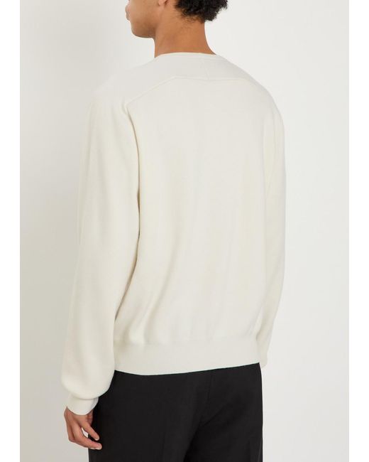 Tom Ford White Cashmere Jumper for men