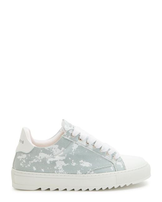 NUMERIS White Atelier Cloud Canvas Sneakers for men
