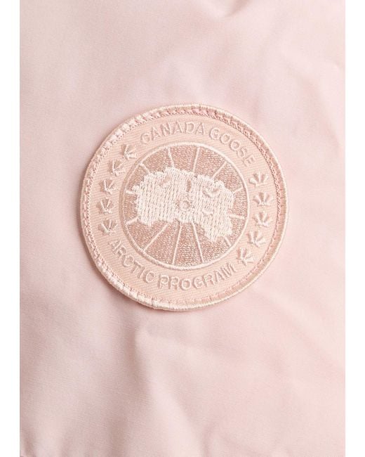 Canada Goose Pink Grandview Cropped Quilted Arctic-Tech Jacket