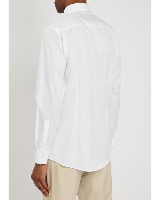 Eton of Sweden White Cotton-Twill Shirt for men