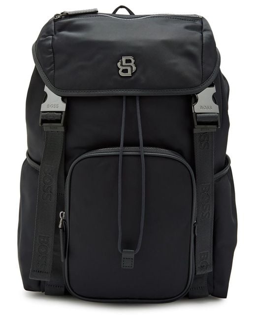 Boss Black B-Icon Nylon Backpack for men