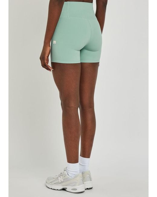 vuori Green Allthefeels Stretch-Jersey Shorts