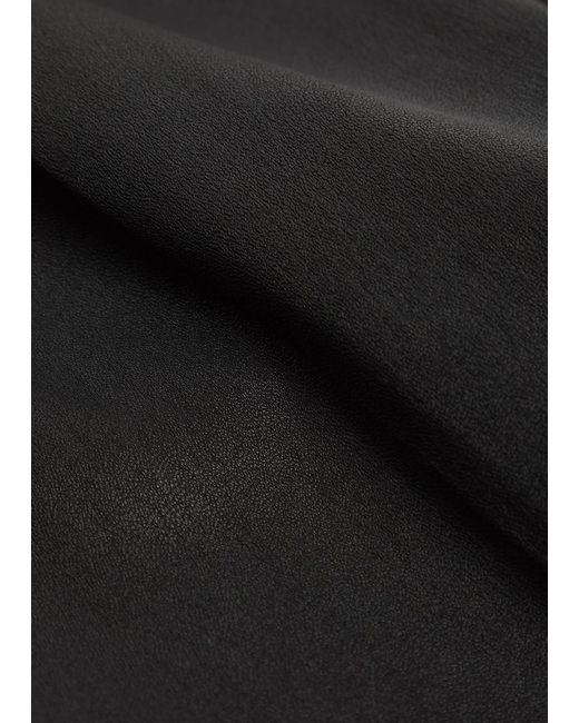 Joseph Black Tafira Leather Trousers