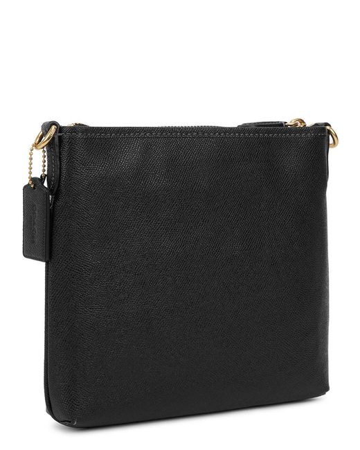 COACH Kitt Leather Crossbody Bag in Black Lyst