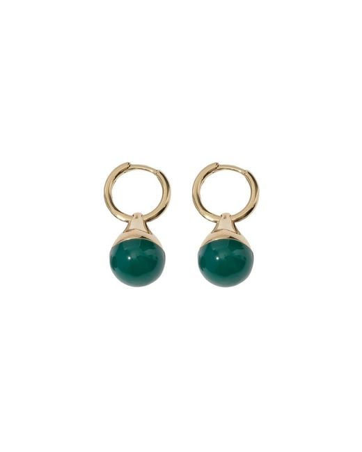 Otiumberg Blue Stilla 14Kt Vermeil Hoop Earrings