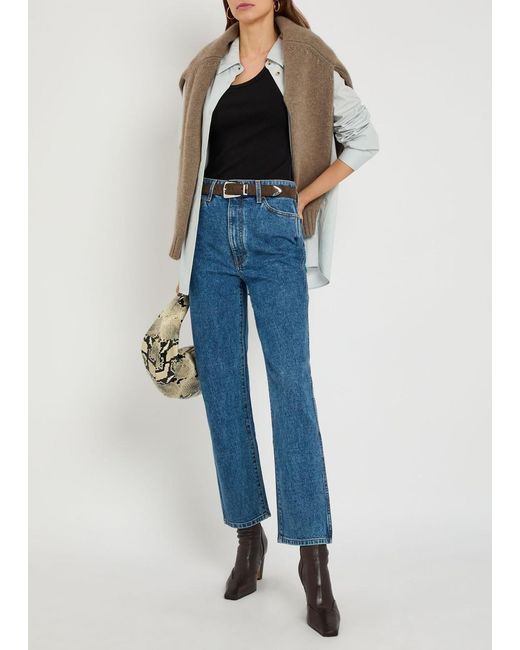 Khaite Blue Danielle Jeans