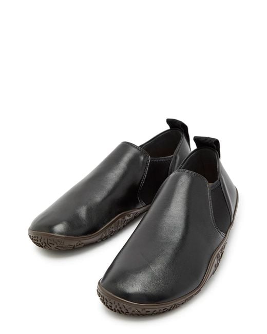 Lemaire Black Vibram Glove Nappa Leather Flats
