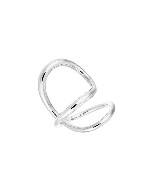 Charlotte Chesnais White Ribbon Ring