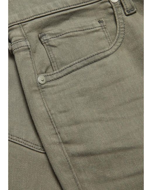 PAIGE Green Federal Slim Straight-Leg Jeans for men