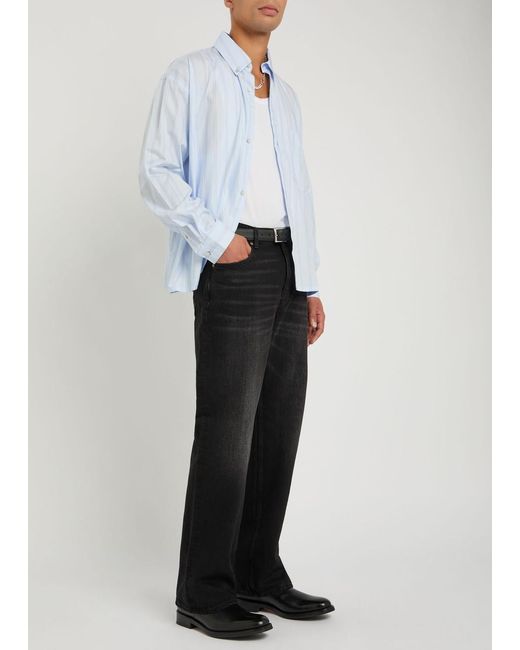 Won Hundred Blue Genoa Straight-Leg Jeans for men