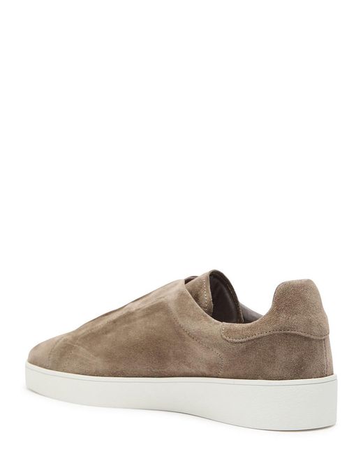 Jude Llow Brown Luca Suede Sneakers for men