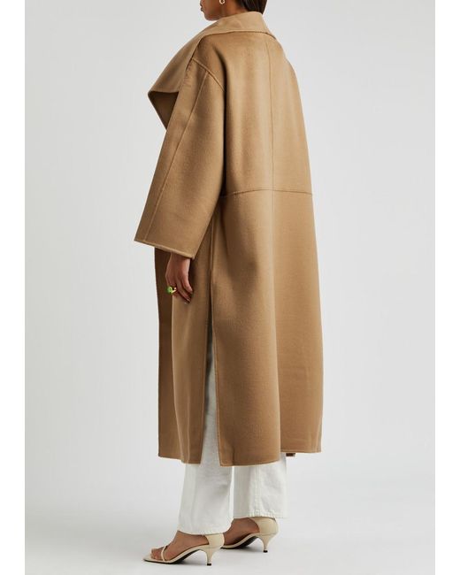 Totême  Natural Wool And Cashmere-blend Coat