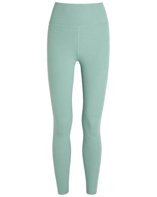 vuori Green All The Feels Stretch-Jersey Leggings