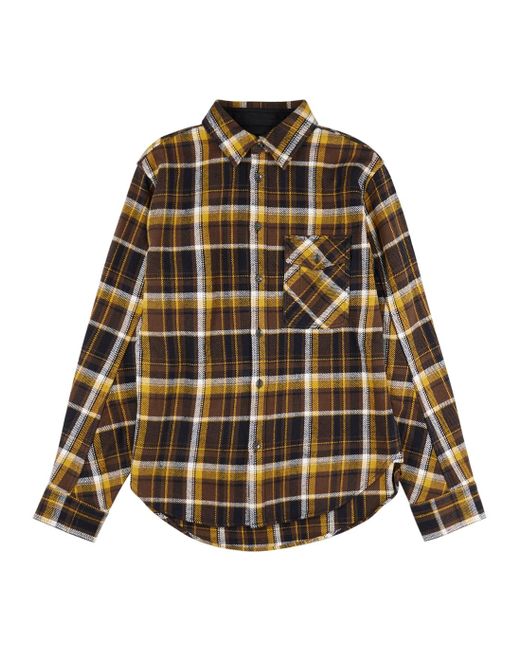 Rag & Bone Checked Flannel Overshirt for Men | Lyst