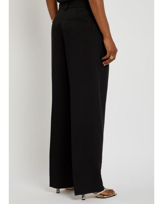 Totême Blue Straight-Leg Twill Trousers