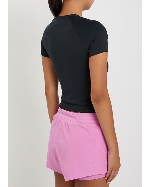 Nike Black Universa Dri-Fit Stretch-Jersey Top