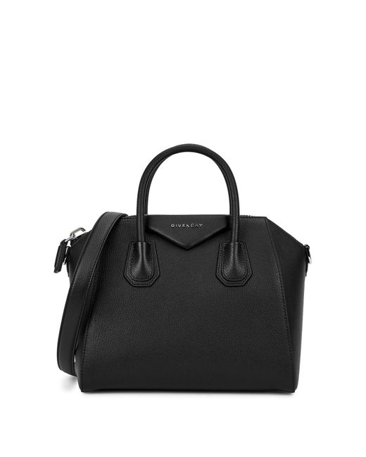 Givenchy Black Antigona Small Leather Top Handle Bag