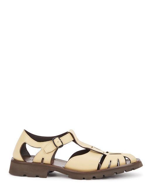 Hereu Pesca Sport Sand Leather Sandals in Beige (Natural) | Lyst