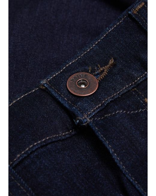 PAIGE Blue Normandie Straight-Leg Jeans for men