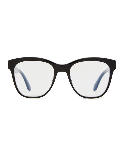 Off-White c/o Virgil Abloh Black Off- Style 69 Square-Frame Optical Glasses for men