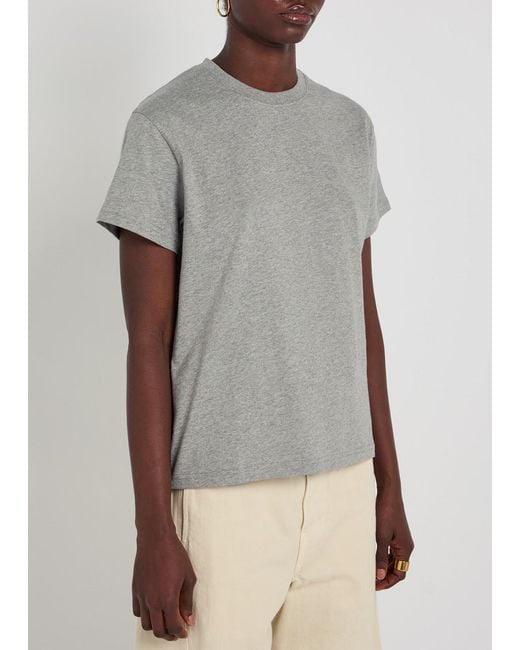 Studio Nicholson Gray Perfect Cotton T-Shirt