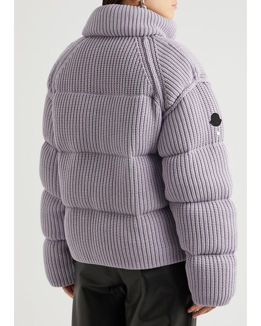 Moncler Genius Purple Moncler 6 Moncler 1017 Alyx 9sm Knitted Jacket
