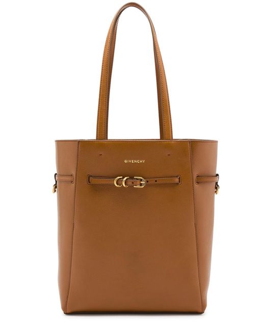 Givenchy Brown Voyou Small Leather Tote