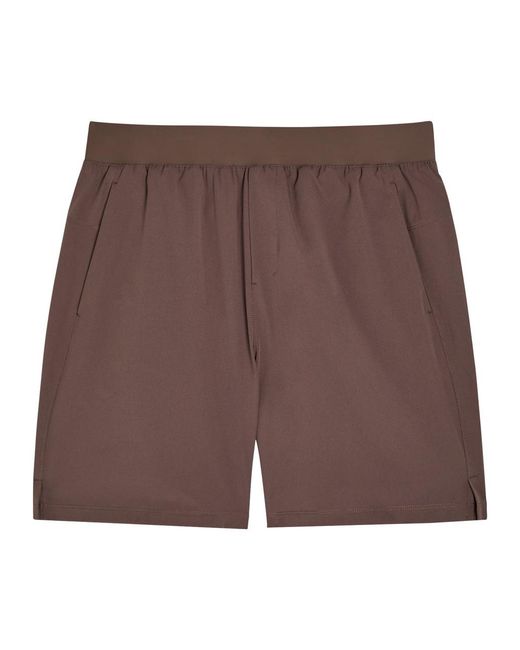 Condition Brown Core Logo Shell Shorts for men