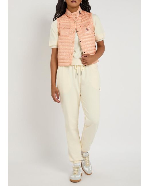 Moncler Pink Gumiane Shell Gilet