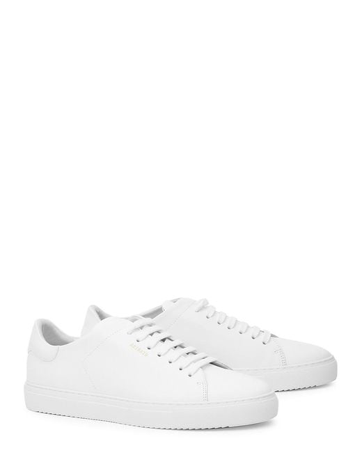 Axel Arigato White Clean 90 Leather Sneakers, Sneakers, Low-Key for men
