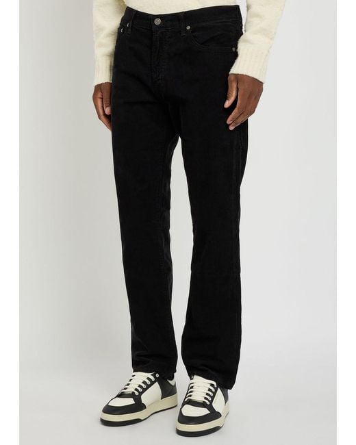 Citizens of Humanity Blue Elijah Straight-Leg Corduroy Jeans for men