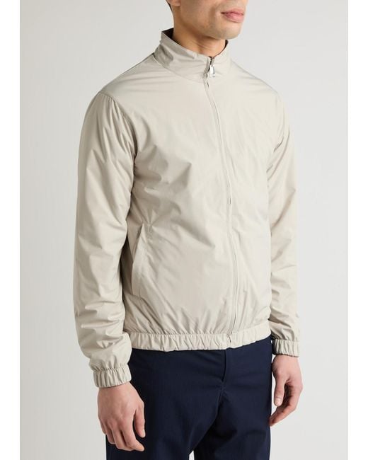 Aurélien White Resort Reversible Shell Jacket for men