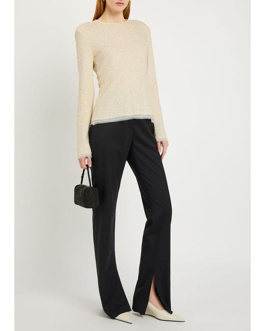 Heirlome Natural Amy Bouclé Top