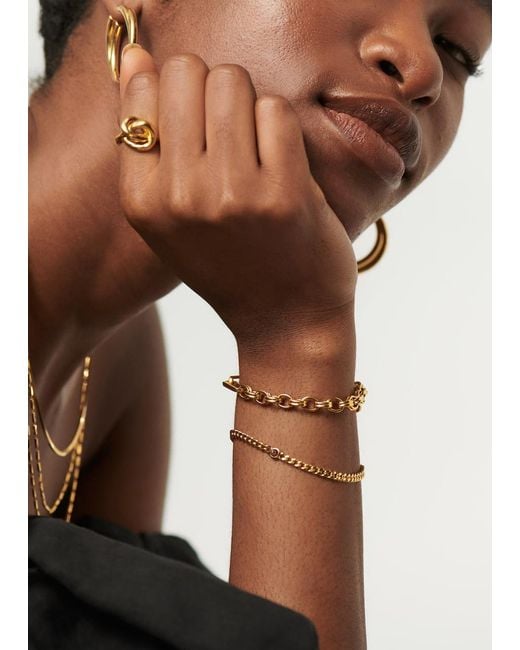 Missoma Metallic October Birthstone 18kt Vermeil Bracelet