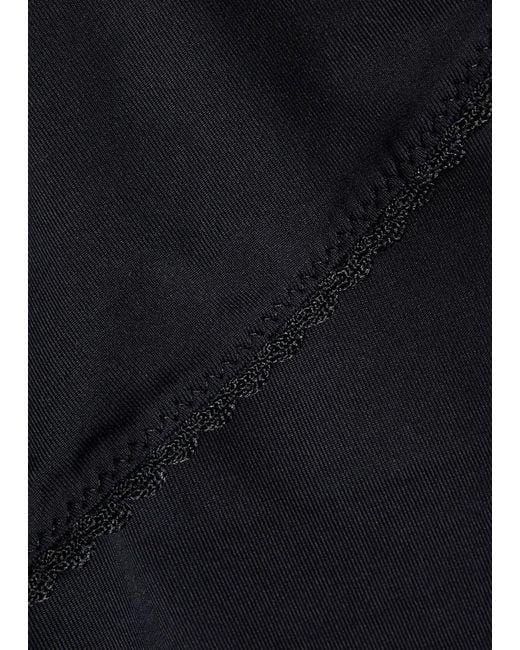 Melissa Odabash Black Tennessee Frill Swimsuit