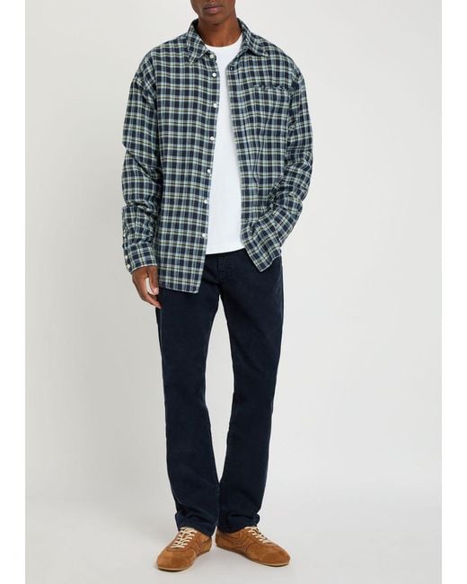 Citizens of Humanity Blue Elijah Straight-Leg Corduroy Jeans for men