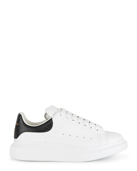 Alexander McQueen Oversized White Leather Sneakers for men