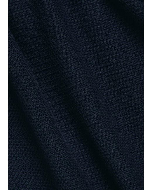 YMC Blue Marquee Waffle-Knit Cotton-Blend T-Shirt for men