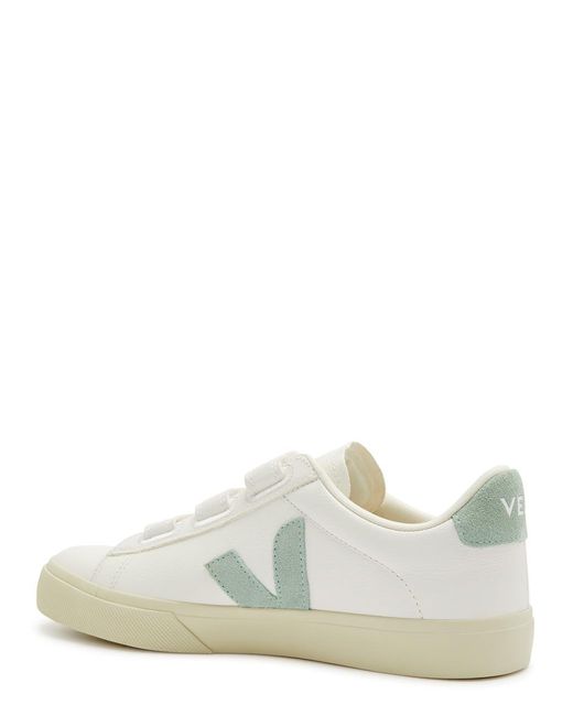 Veja White Recife Leather Sneakers