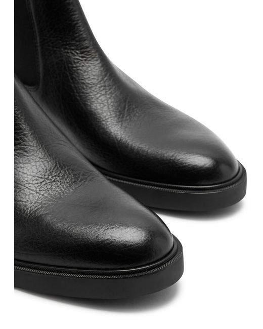 Boss Black Calev Leather Chelsea Boots for men