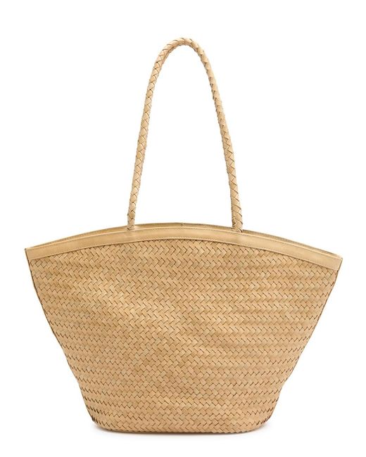 Bembien Natural Marcia Woven Leather Tote