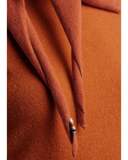 Extreme Cashmere Orange N°35 Bandana Cashmere-blend Scarf
