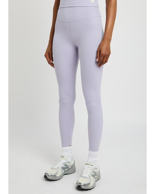 vuori Blue All The Feels Stretch-Nylon Leggings
