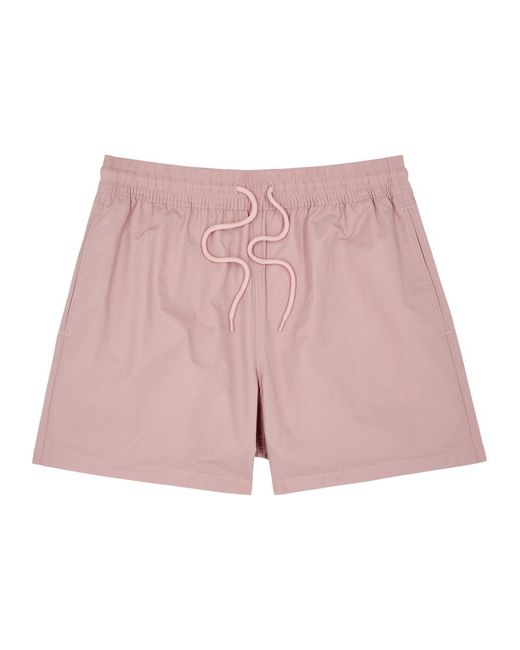 COLORFUL STANDARD Pink Shell Swim Shorts for men
