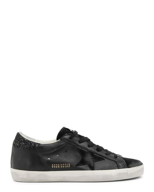 Golden Goose Deluxe Brand Black Super Star Sneakers